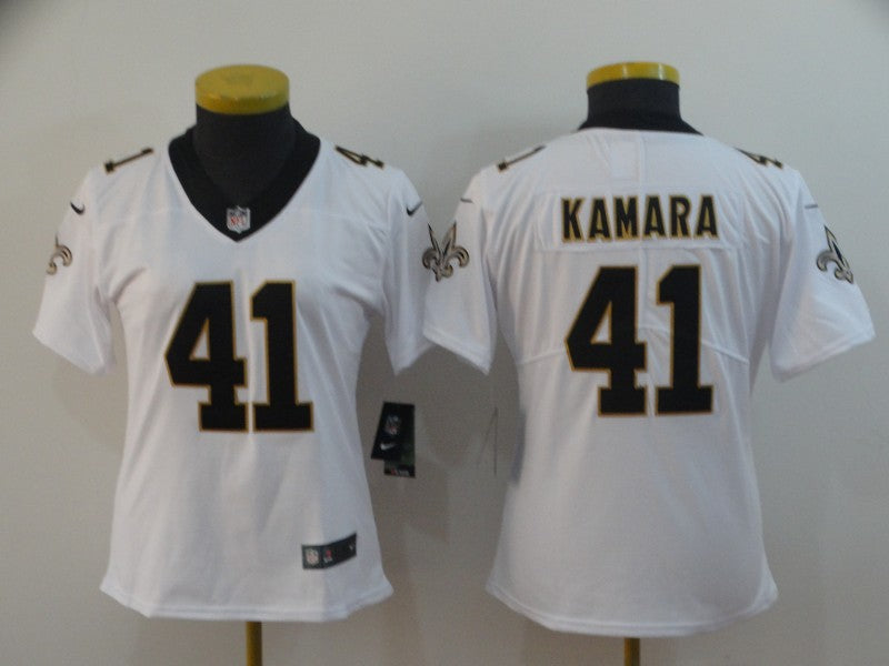 Women's New Orleans Saints Alvin Kamara NO.41 Football Jerseys