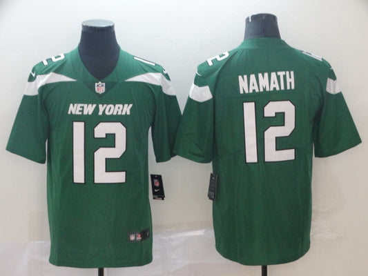 Adult New York Jets Joe Namath NO.12 Football Jerseys