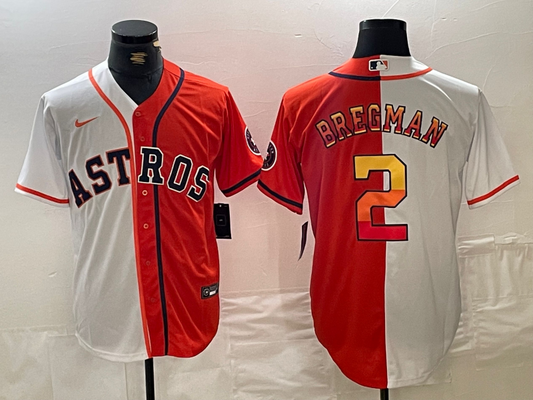 Men/Women/Youth Houston Astros Alex Bregman #2 baseball Jerseys