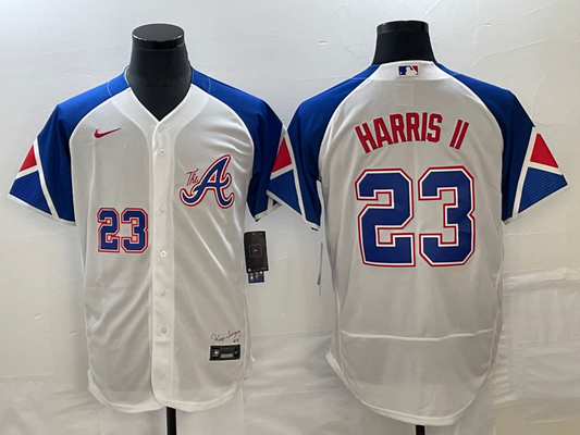 Men/Women/Youth Atlanta Braves Michael Harris II #23 baseball Jerseys