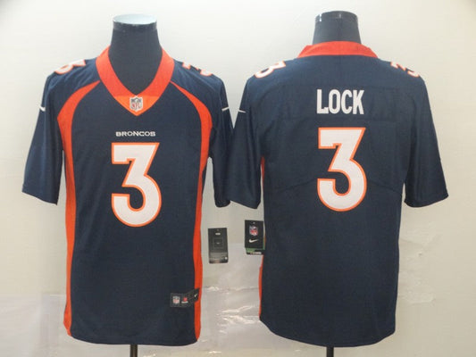 Adult Denver Broncos Drew Lock NO.3 Football Jerseys